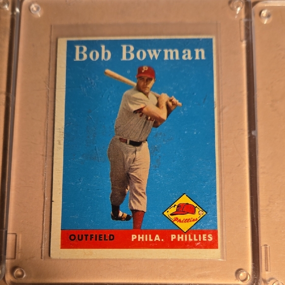 Fleer and Topps Other - 1958 To 1986  Baseball Card's 6 In Cases